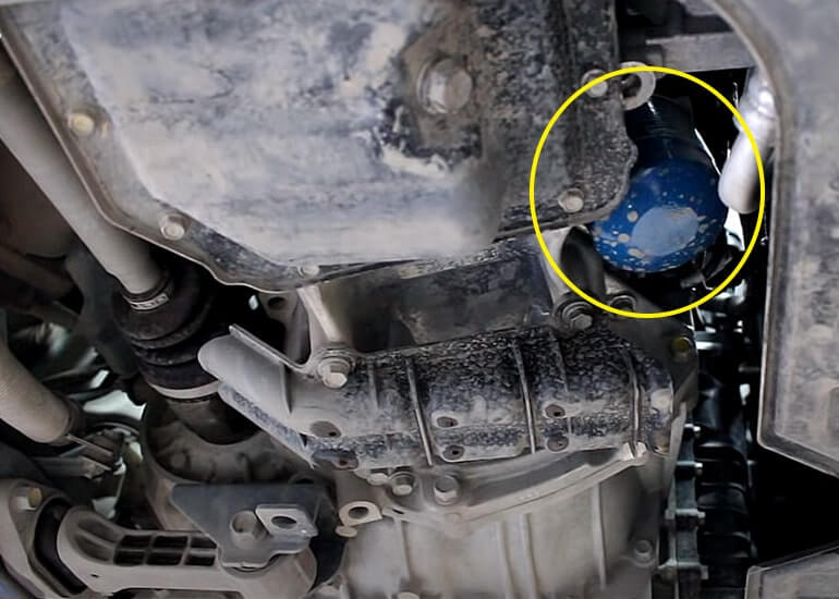 Изображение места установки фильтра Solaris 3