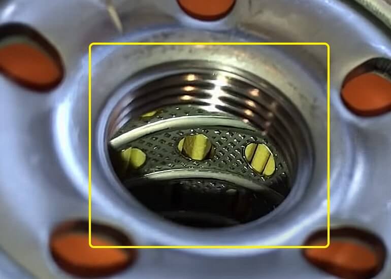 Перфорированный масляный фильтр