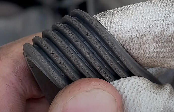 Начальный этап использования ремня Киа Рио 3