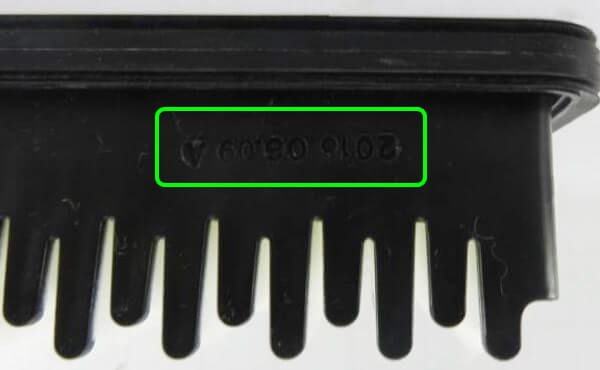 Дата производства корпуса воздушного фильтра Hyundai Solaris