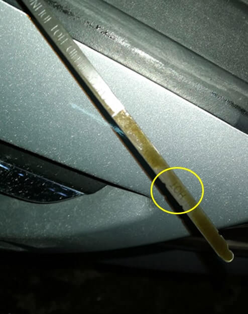 Проверка уровня масла в 4-ступенчатом автомате Хендай Солярис