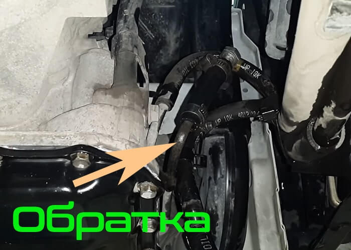 Выливаем остатки старого масла из АКПП Хендай Солярис