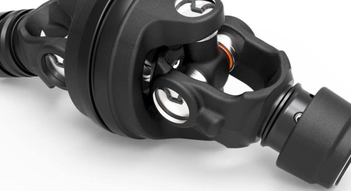 Карданный спаренный шарнир