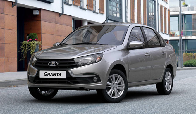 Lada Granta - бюджетный российский седан