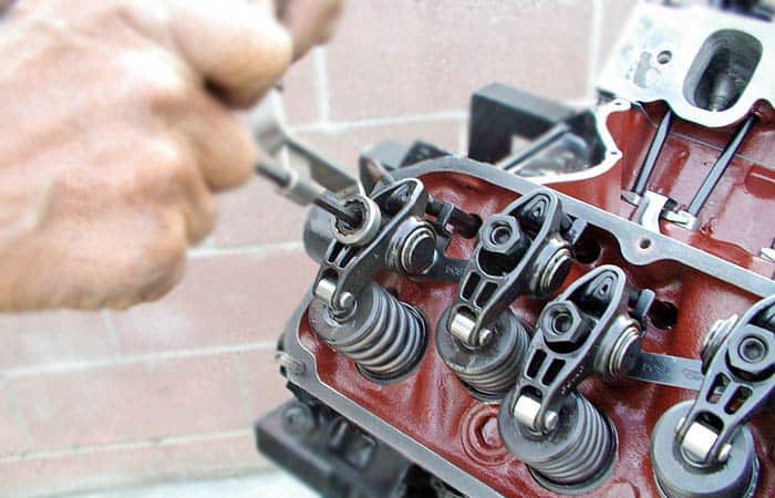 регулировка клапанов