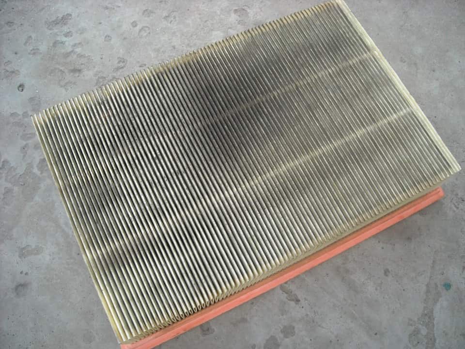 забился воздушный фильтр