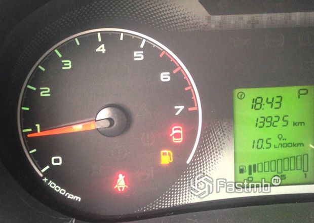 Плавают обороты на Lada Granta