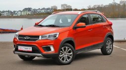 Chery Tiggo 2 спереди Chery Tiggo 2 спереди