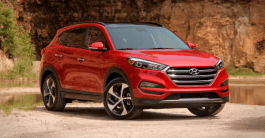 Hyundai Tucson спереди Hyundai Tucson спереди