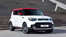 Kia Soul спереди Kia Soul спереди