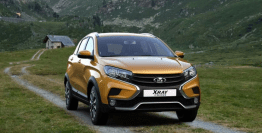 Lada XRAY Cross спереди Lada XRAY Cross спереди