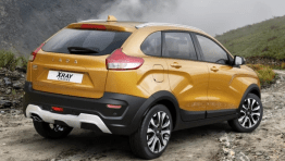 Lada XRAY Cross сзади Lada XRAY Cross сзади