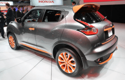 Nissan Juke сзади Nissan Juke сзади