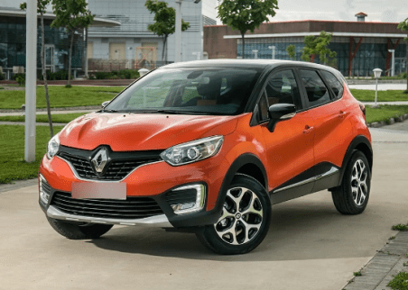 Renault Kaptur спереди Renault Kaptur спереди