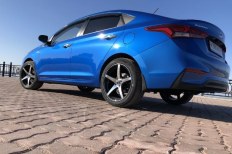 Hyundai Solaris II фото сзади