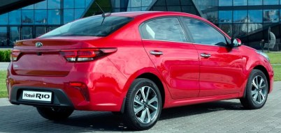 Kia Rio IV фото сзади