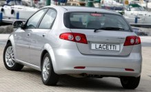 Chevrolet Lacetti сзади