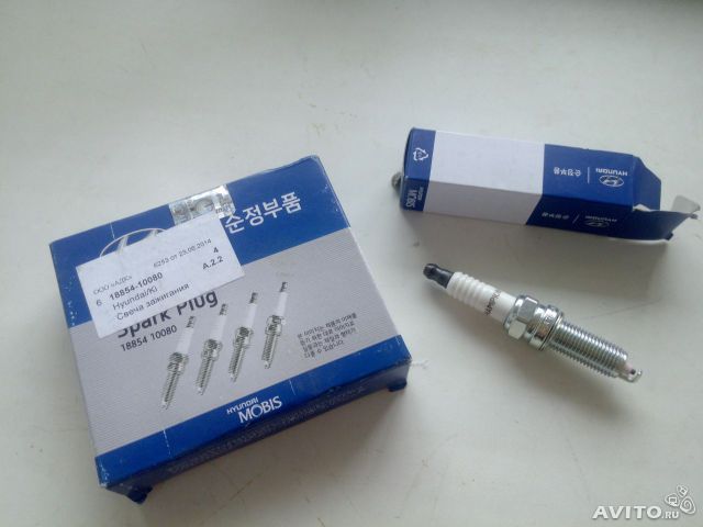 Снятие и установка свечей зажигания Hyundai Solaris