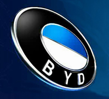 Эмблема автомобиля BYD