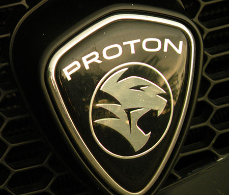 Эмблема автомобиля Proton
