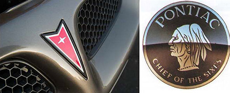 Шильдик Pontiac