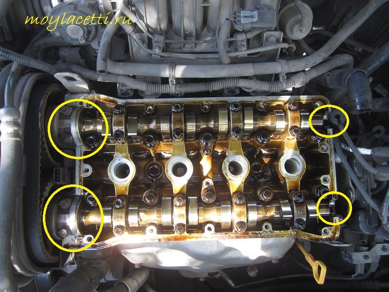 Куда наносить герметик клапанной крышки Куда наносить герметик клапанной крышки