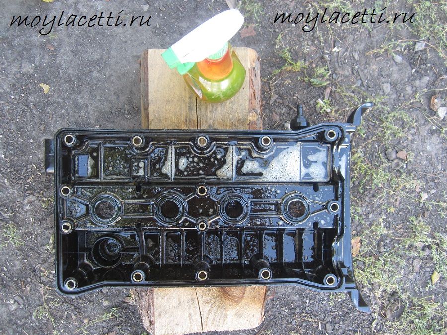 Промывка клапанной крышки Промывка клапанной крышки