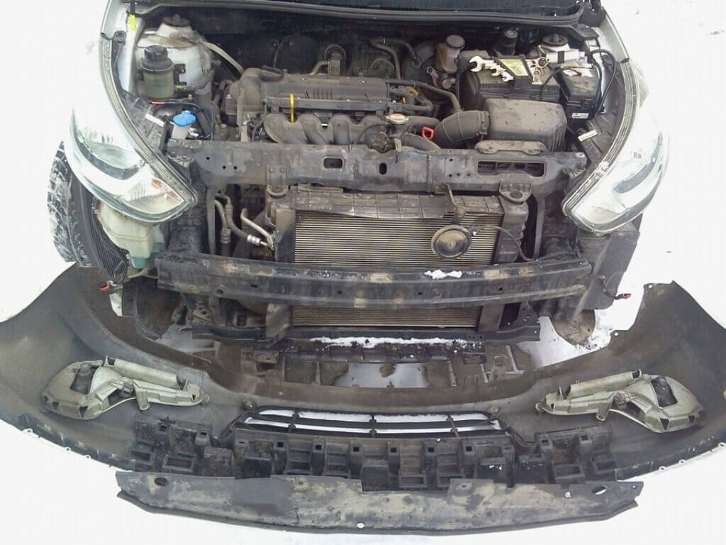 Бампер Хендай Солярис