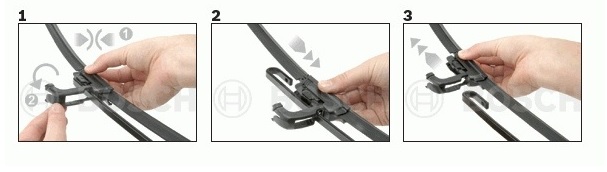 Снятие дворников киа рио