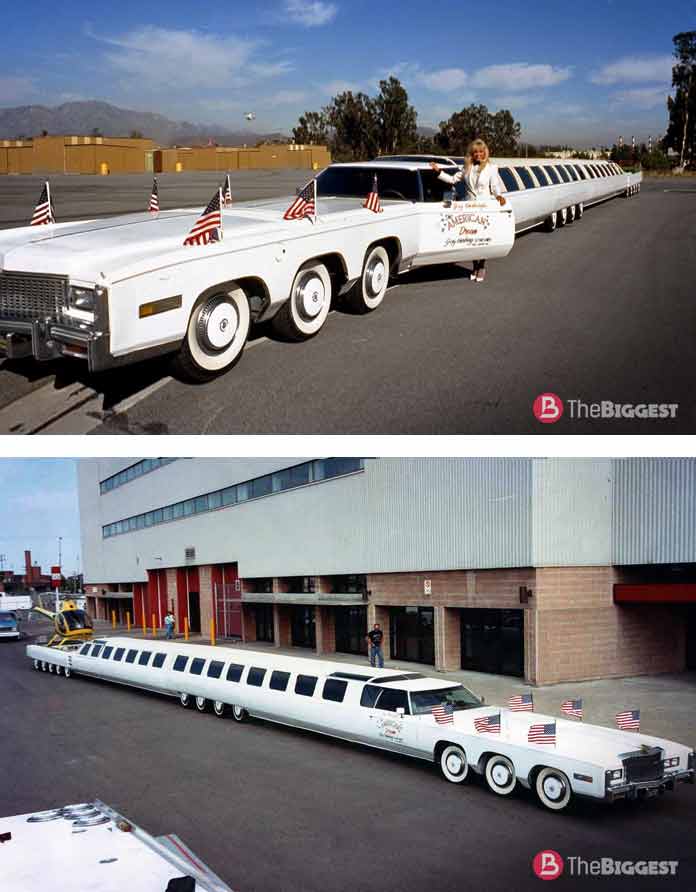 Самые большие лимузины: Cadillac «American Dream»