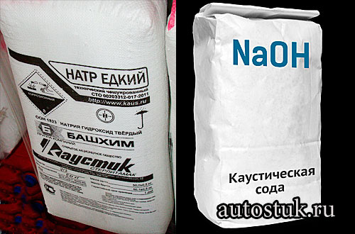 сода едкая техническая