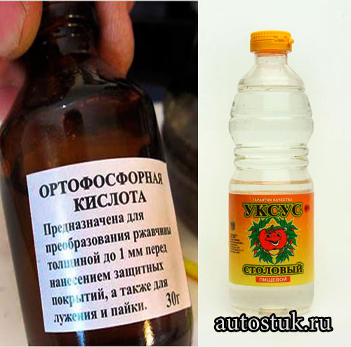 промывка системы охлаждения уксусом