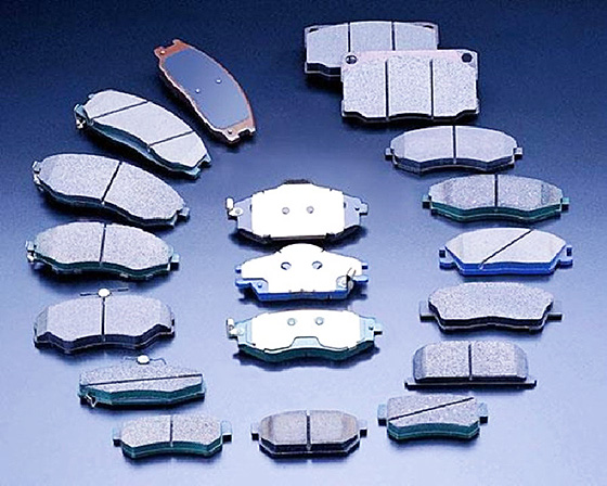 тормозные колодки с сегментацией