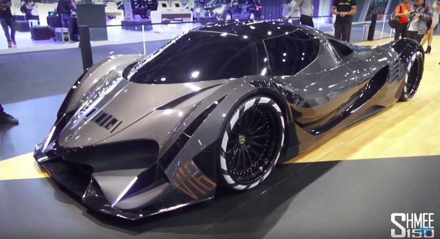 Самая красивая машина в мире - 5000-HP Devel Sixteen Hypercar