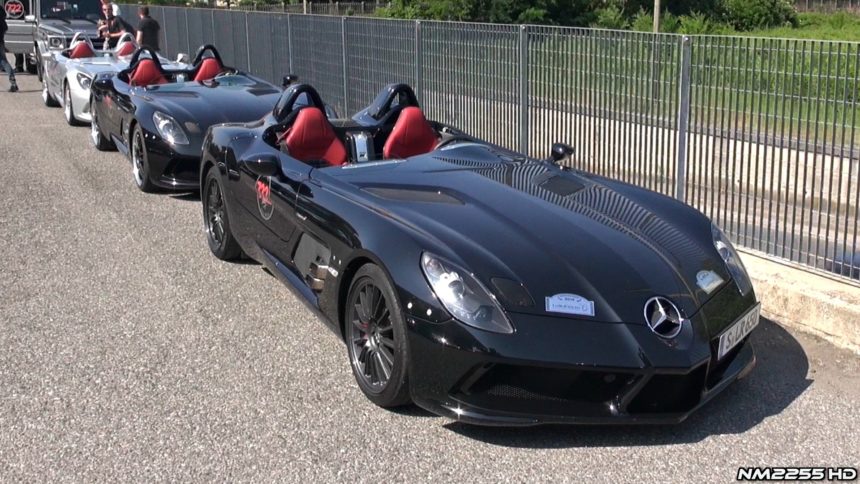 немцы показали свой самый красивый автомобиль в миреSLR Stirling Moss