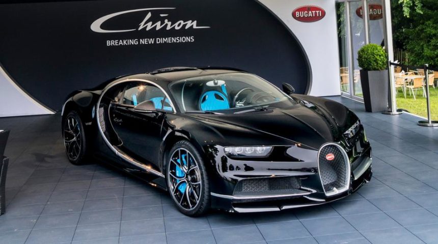 итальянский производитель недавно представил самую красивую машину в мире Bugatti Chiron