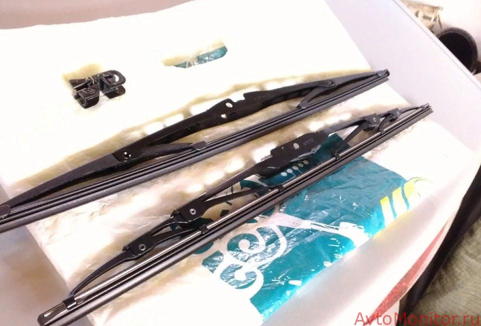 Внешний вид каркасных кистей