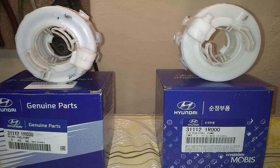 Замена топливного фильтра Хендай Солярис Замена топливного фильтра Хендай Солярис