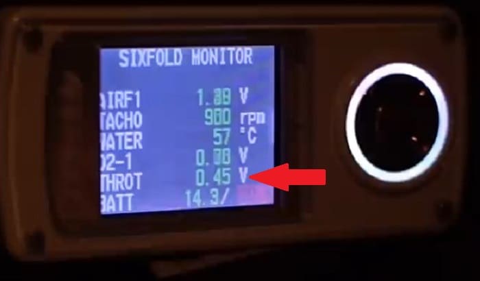 проверка датчика