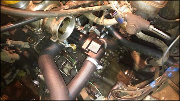 Новый установленный термосат