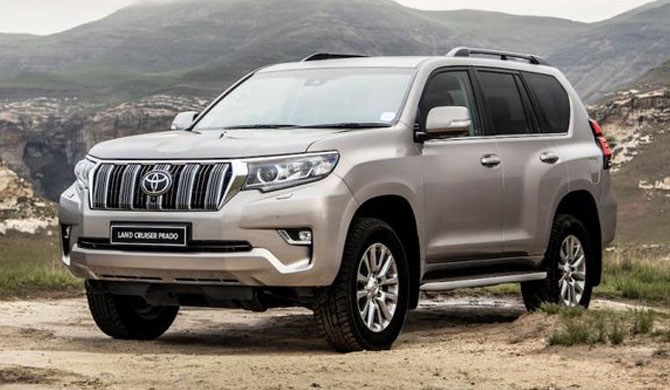 Toyota Land Cruiser Prado - популярный японский полноразмерный внедорожник