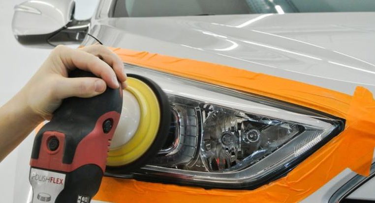 полировка фар