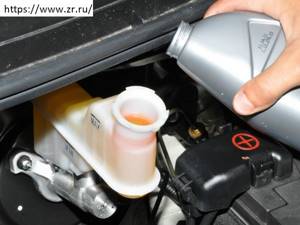 Замена тормозной жидкости Киа Рио 3: лайфхаки и особенности