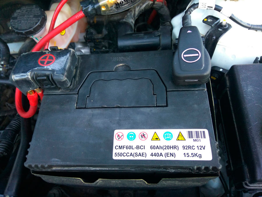 Клеммы аккумулятора Клеммы аккумулятора