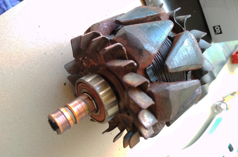 Якорь динамо-машины Киа Рио Якорь динамо-машины Киа Рио