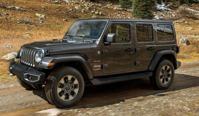 Jeep Wrangler - пятидверная версия известного джипа
