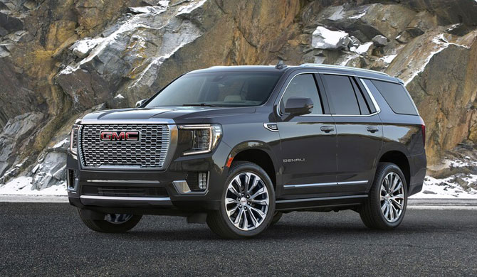 GMC Yukon - огромный американский внедорожник