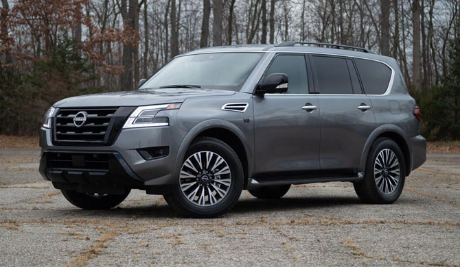 Nissan Armada - гигантский японский SUV