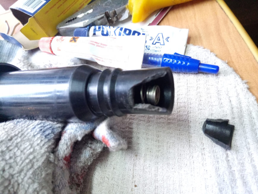 Нарушение кормуса катушки зажигания