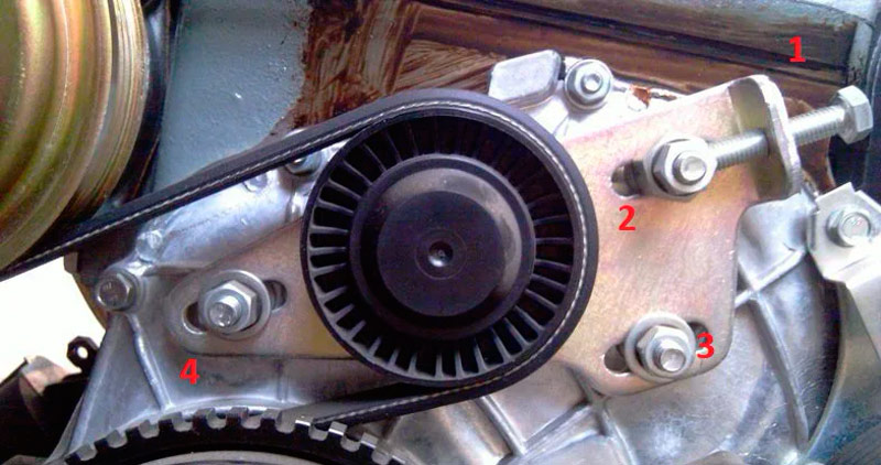 Натяжитель ремня Нива Шевроле Натяжитель ремня Нива Шевроле